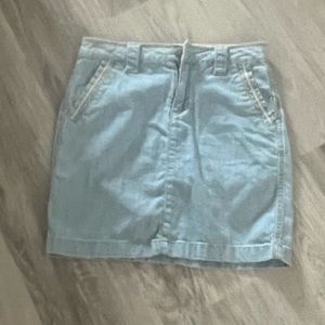 TRISTAN Light Blue Denin Skirt